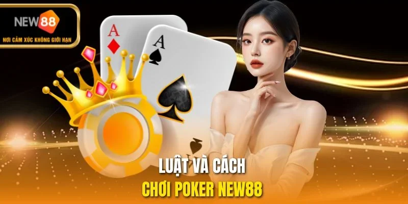 Luật và cách chơi Poker NEW88